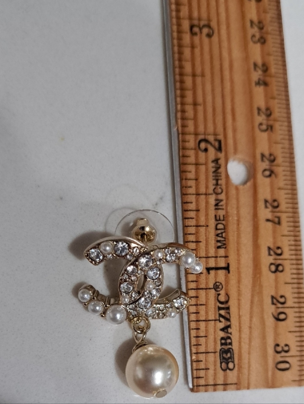 Chanel Earr.Hallmarked - Picture 4 of 4